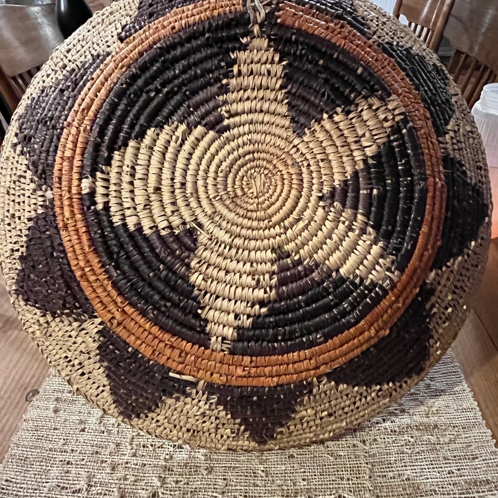 Vintage Navajo Wedding Basket - Picture 6 of 11